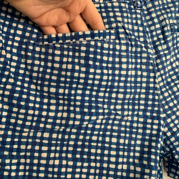 Tommy Hilfiger Classic Blue & White Checkered Shorts - Picture 8 of 10